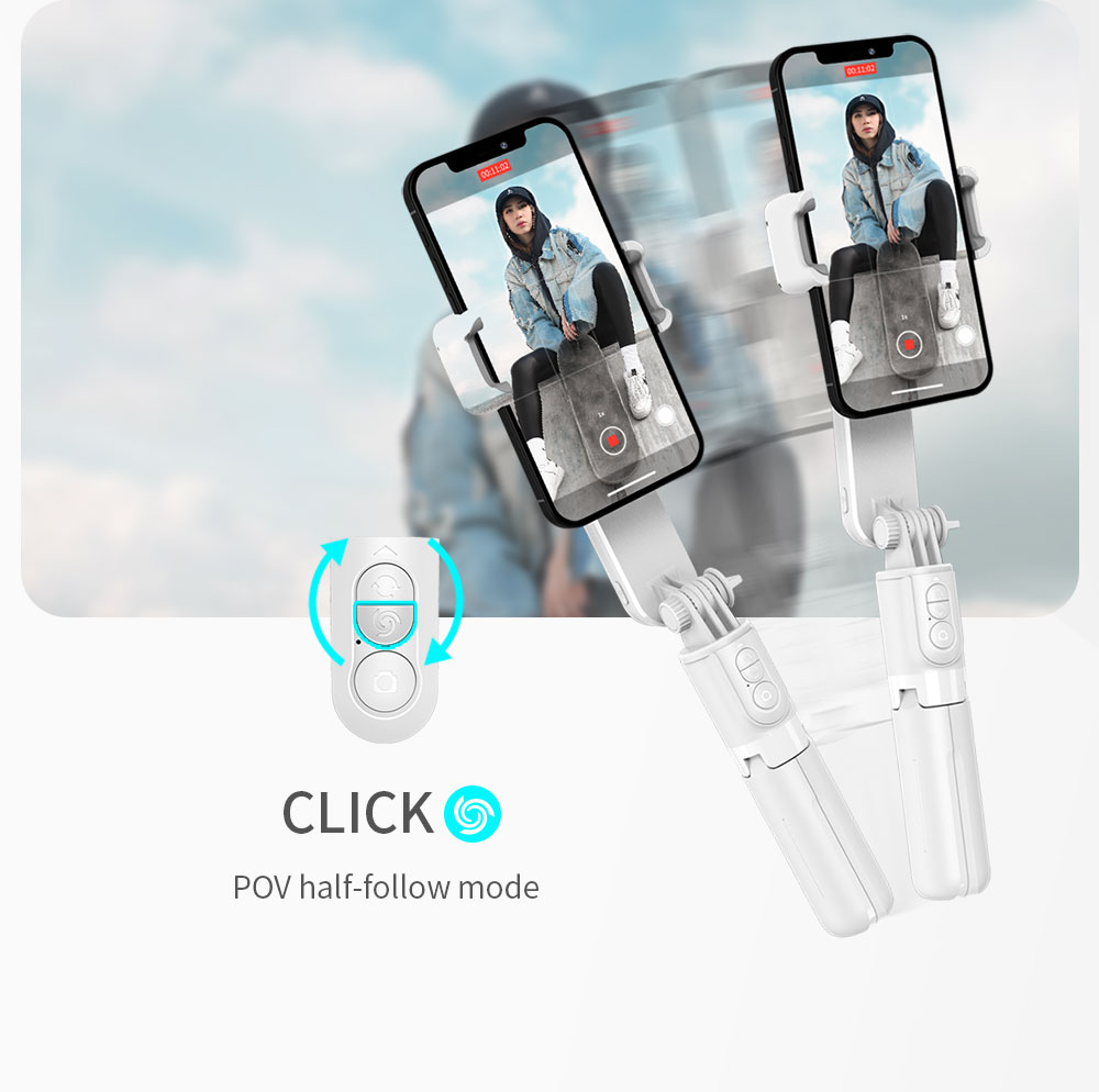 Three Color Temperatures Light Stabilizer Selfie Stick - Image 3
