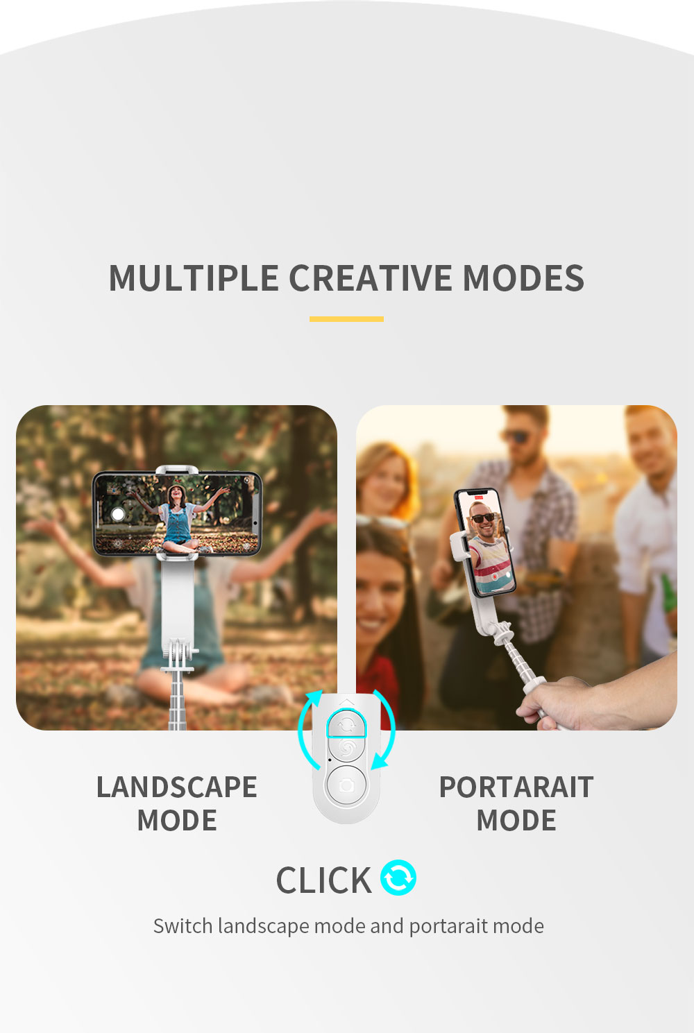 Three Color Temperatures Light Stabilizer Selfie Stick - Image 6